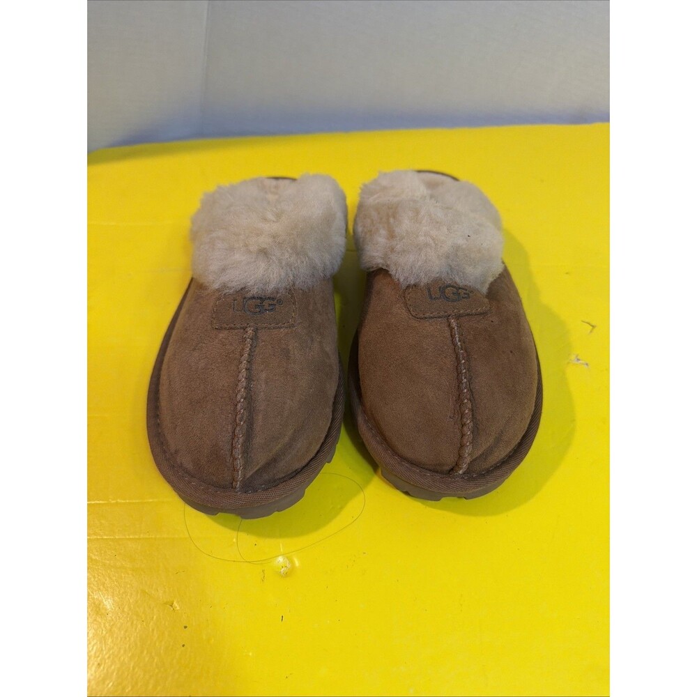 UGG Coquette Women's Size 7 US Chestnut Suede Slide Comfort Slipper Shoes 5125